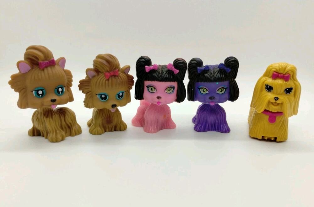 Chic Boutique My Pet Pals Lot of Dogs 2” Tall Figures - Plus Barbie Pet